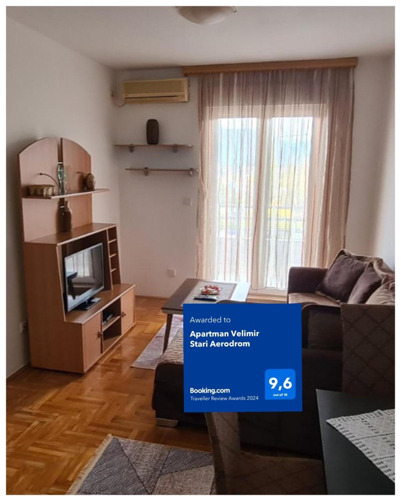 Apartman Velimir Stari Aerodrom Подгориця Екстер'єр фото